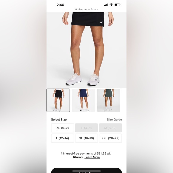 NWOT Nike Tour
Women's Dri-FIT ADV Golf Skirt. Size Medium. - Picture 2 of 6